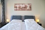 Schlafzimmer - Haus Strandfee App. 27 inkl. WLAN - Top-Hundeurlaub