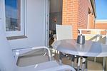 Balkon - Haus Strandfee App. 27 inkl. WLAN - Top-Hundeurlaub