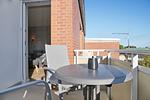 Balkon - Haus Strandfee App. 27 inkl. WLAN - Top-Hundeurlaub