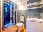 luxuriöse hochwertige Dusche und Waschmaschine - Iris Ferienhaus - Top-Hundeurlaub