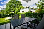 Terrasse - FeWo77: Terrasse, Sauna, Schwimmbad - Top-Hundeurlaub
