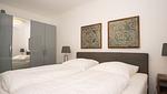Schlafzimmer - FeWo77: Terrasse, Sauna, Schwimmbad - Top-Hundeurlaub