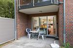 Terrasse - Ferienwohnung "Deichläufer" Lilli Marleen 7-01 - Top-Hundeurlaub
