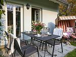 Terrasse - Ferienpark Seepferdchen, Haus Zingst 20a - Top-Hundeurlaub
