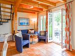 Wohnzimmer - Ferienpark Seepferdchen, Haus Zingst 20b - Top-Hundeurlaub