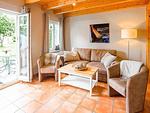 Wohnzimmer - Ferienpark Seepferdchen, Haus Usedom 21b - Top-Hundeurlaub