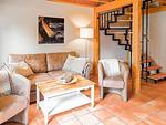 Wohnzimmer - Ferienpark Seepferdchen, Haus Usedom 21b - Top-Hundeurlaub