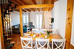 Wohnzimmer - Ferienpark Seepferdchen, Haus Usedom 21c - Top-Hundeurlaub