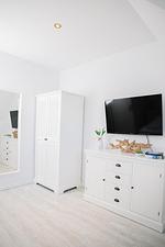 Schlafzimmer - Ferienpark Seepferdchen, Haus Usedom 21c - Top-Hundeurlaub