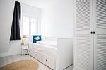 Schlafzimmer - Ferienpark Seepferdchen, Haus Usedom 21c - Top-Hundeurlaub