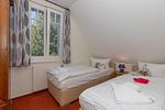 Schlafzimmer - Ferienpark Seepferdchen, Haus Zingst 19b - Top-Hundeurlaub