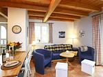 Wohnzimmer - Ferienpark Seepferdchen, Haus Zingst 23a - Top-Hundeurlaub