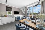 Wohnzimmer - Ferienwohnung TheViewA11 Deichperle Dagebüll - Top-Hundeurlaub