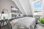 Schlafzimmer - Ferienwohnung TheViewA11 Deichperle Dagebüll - Top-Hundeurlaub