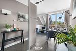 Wohnzimmer - Ferienwohnung TheViewA11 Deichperle Dagebüll - Top-Hundeurlaub