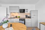 Küche / Küchenzeile - Ferienwohnung TheViewA11 Deichperle Dagebüll - Top-Hundeurlaub
