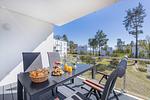 Balkon - Ferienwohnung Sonnenblick am Haff - Top-Hundeurlaub