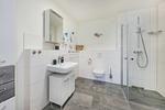 Badezimmer - Ferienwohnung Sonnenblick am Haff - Top-Hundeurlaub