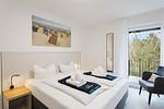 Schlafzimmer - FeWo 1.6 - Top-Hundeurlaub