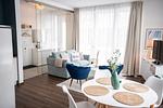Wohnzimmer - Hello Holidays: Segel setzen | Seeterrasse | Sauna - Top-Hundeurlaub