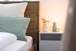 Schlafzimmer - Hello Holidays: Penthouse | BBQ | Balkon | Parkplatz - Top-Hundeurlaub