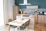 Wohnzimmer - Hello Holidays: Windbrecher | Terrasse | Sauna | Park - Top-Hundeurlaub