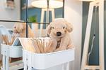 Dekoratives Detail - Hello Holidays: Windbrecher | Terrasse | Sauna | Park - Top-Hundeurlaub