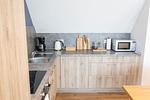 Küche / Küchenzeile - Hello Holidays: Himmelsträumer | Penthouse | Sauna - Top-Hundeurlaub
