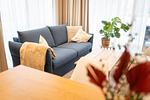 Wohnzimmer - Hello Holidays: Himmelsträumer | Penthouse | Sauna - Top-Hundeurlaub