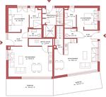 Grundriss - Hello Holidays: Sonnenglut | Seeterrasse | Sauna | Park - Top-Hundeurlaub