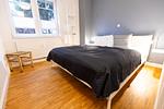 Schlafzimmer - Hello Holidays: Home | Zentral | Terrasse | Parkplatz - Top-Hundeurlaub