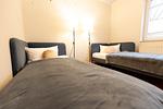 Schlafzimmer - Hello Holidays: Home | Zentral | Terrasse | Parkplatz - Top-Hundeurlaub