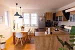 Küche / Küchenzeile - Hello Holidays: Home | Zentral | Terrasse | Parkplatz - Top-Hundeurlaub