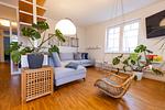 Wohnzimmer - Hello Holidays: Home | Zentral | Terrasse | Parkplatz - Top-Hundeurlaub