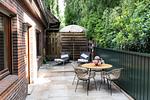 Terrasse - Hello Holidays: Suite | Zentral | Terrasse | Parkplatz - Top-Hundeurlaub