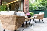 Terrasse - Hello Holidays: Suite | Zentral | Terrasse | Parkplatz - Top-Hundeurlaub