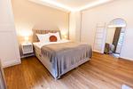 Schlafzimmer - Hello Holidays: Suite | Zentral | Terrasse | Parkplatz - Top-Hundeurlaub