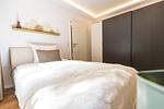Schlafzimmer - Hello Holidays: Suite | Zentral | Terrasse | Parkplatz - Top-Hundeurlaub