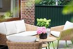 Terrasse - Hello Holidays: Suite | Zentral | Terrasse | Parkplatz - Top-Hundeurlaub