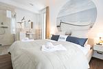 Schlafzimmer - Hello Holidays: Haus Wasser | Penthouse | Sauna | Park - Top-Hundeurlaub