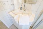 Badezimmer - Ringhoog-Hüs, Whg. 3 "Wiesenblick" - Top-Hundeurlaub