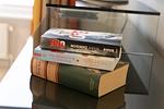 Aber auch Bücher liegen bereit,... - Haus Halligblick Wohnung 16 - Top-Hundeurlaub