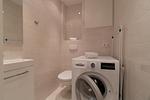 Die Waschmaschine befindet sich im Gäste-WC. - Haus Halligblick Wohnung 16 - Top-Hundeurlaub