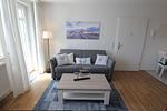 Wohnzimmer - FeWo 14: Balkon, Sauna, Schwimmbad - Top-Hundeurlaub