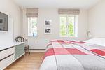 helles, gemütliches Schlafzimmer mit Doppelbett - fewo1846 - Gerty Molzen - Top-Hundeurlaub