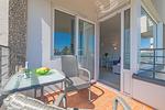 sonniger Balkon mit traumhafter Aussicht - fewo1846 - Sonne und Meer (App. 16) - Top-Hundeurlaub