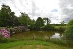 Eingezäunter Teich auf dem Grundstück - fewo1846 - Landliebe - Top-Hundeurlaub