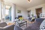 geräumiges, helles Wohnbereich mit Zugang zum Balkon - fewo1846 - Del Mar - Top-Hundeurlaub