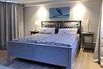 großzügiges, modernes Bett - fewo1846 - StrandNest - Top-Hundeurlaub