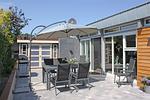 Terrasse mit gemütlicher Sitzecke - fewo1846 - StrandNest - Top-Hundeurlaub